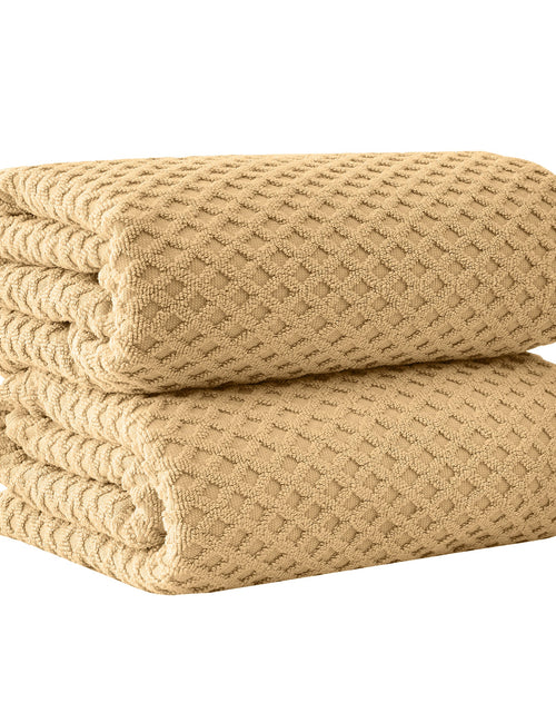Load image into Gallery viewer, Cotton Diamond Waffle Weave Bath Towel Set - Grayson Collection
