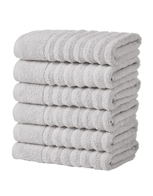Load image into Gallery viewer, Luxury Combed Cotton Bath Towel Set - Karina Collection
