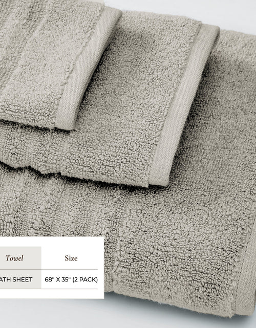 Load image into Gallery viewer, Luxury Combed Cotton Bath Towel Set - Karina Collection
