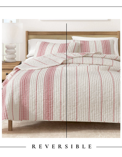 Load image into Gallery viewer, Stripe Quilt - Wesley Collection
