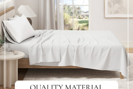 100% Organic Cotton Jersey Knit Sheets