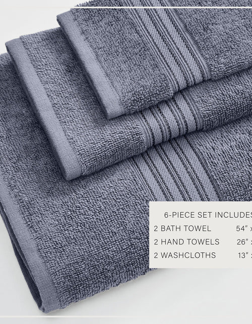 Load image into Gallery viewer, Cotton Terry Bath Towel Set - Cooper Collection
