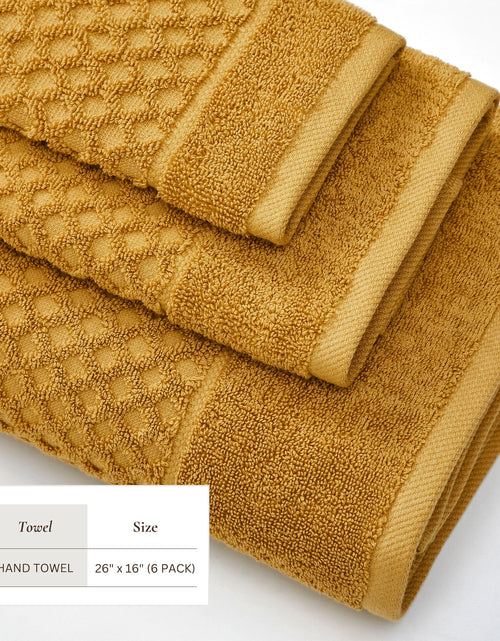 Load image into Gallery viewer, Cotton Diamond Waffle Weave Bath Towel Set - Grayson Collection
