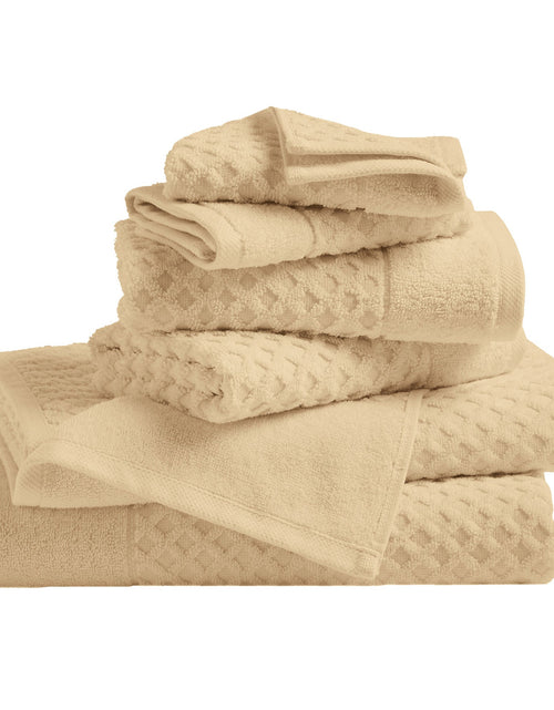 Load image into Gallery viewer, Cotton Diamond Waffle Weave Bath Towel Set - Grayson Collection
