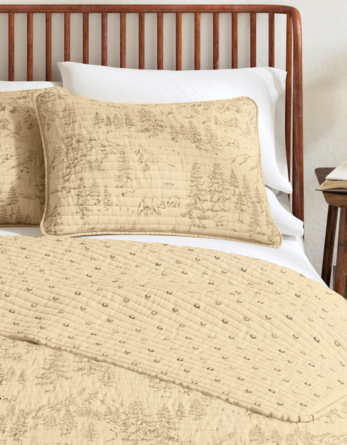 Load image into Gallery viewer, Lodge Printed Quilt - Moonlight Ridge
