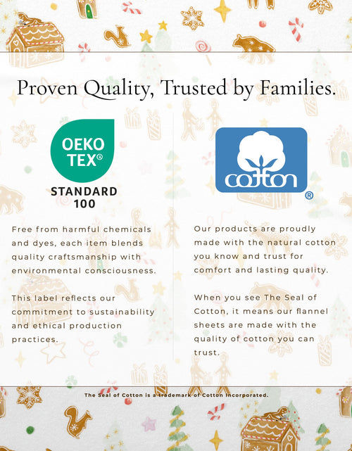 Load image into Gallery viewer, Turkish Cotton Flannel Sheet Set - Kids' Christmas Collection
