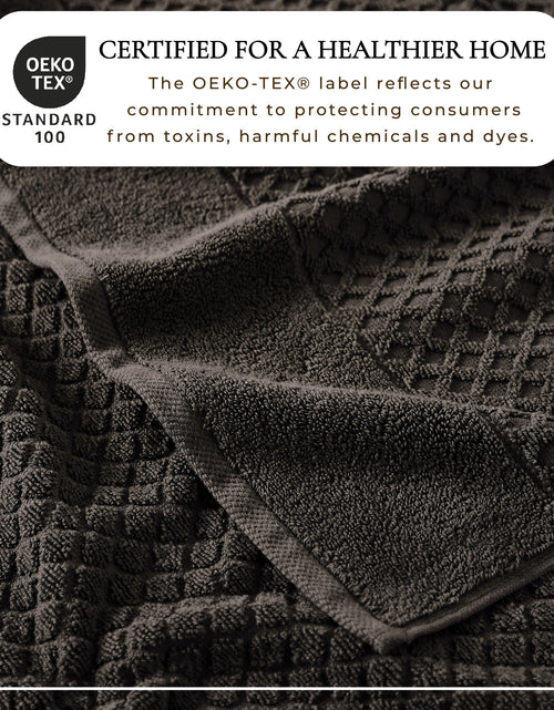 Load image into Gallery viewer, Cotton Diamond Waffle Weave Bath Towel Set - Grayson Collection
