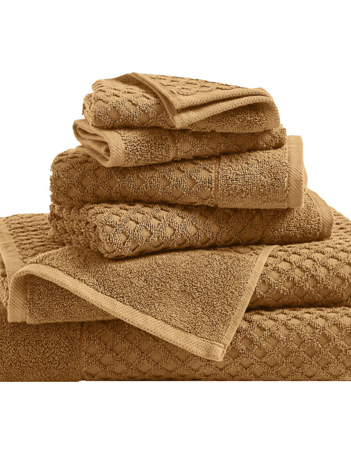 Load image into Gallery viewer, Cotton Diamond Waffle Weave Bath Towel Set - Grayson Collection
