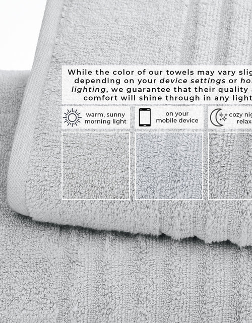 Load image into Gallery viewer, Luxury Combed Cotton Bath Towel Set - Karina Collection
