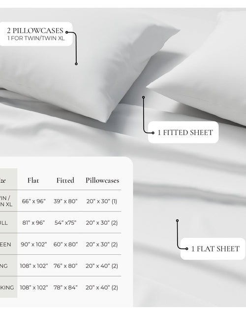 Load image into Gallery viewer, Viscose from Bamboo &amp; Cotton Blend Jersey Knit Sheets
