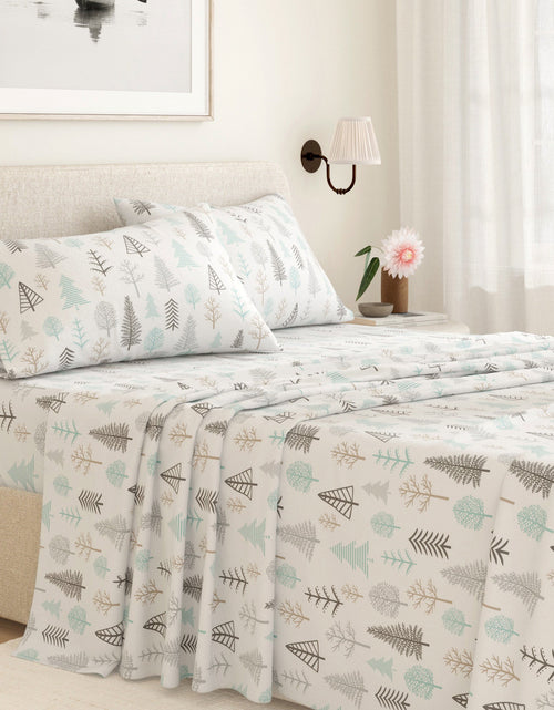 Load image into Gallery viewer, Turkish Cotton Flannel Sheet - Lakeview Collection
