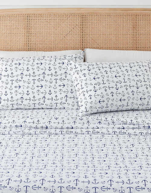 Load image into Gallery viewer, Coastal Printed Sheet Set - Newport Collection

