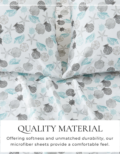 Load image into Gallery viewer, Coastal Printed Sheet Set - Newport Collection
