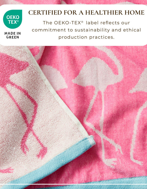 Load image into Gallery viewer, Cotton Velour Beach Towel - Maui Collection
