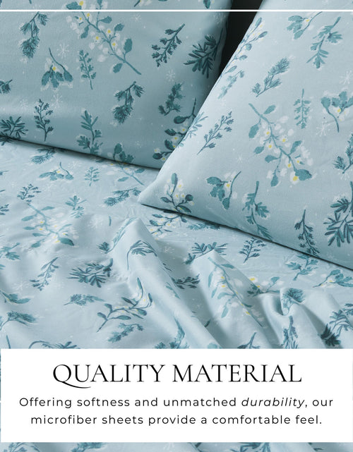 Load image into Gallery viewer, Watercolor Floral Sheet Set - Delia Collection
