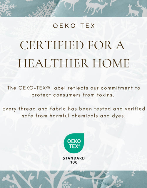 Load image into Gallery viewer, Reversible Christmas Comforter and Sham Set - Holiday / Lodge Odette Collection
