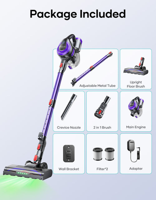 Load image into Gallery viewer, Honiture Y10 Lightweight Cordless Stick Vacuum

