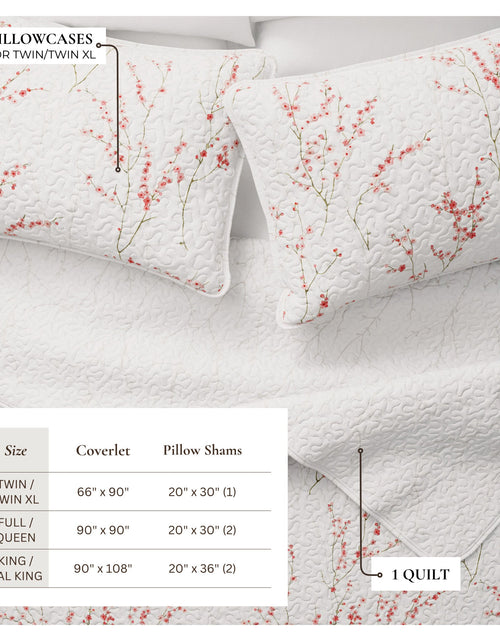 Load image into Gallery viewer, Floral Quilt - Sakura Collection
