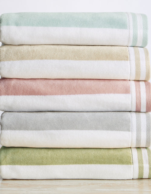 Load image into Gallery viewer, Striped Cabana Beach Towel - Edgartown Collection
