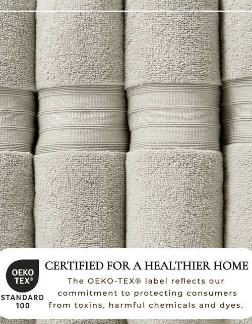 Load image into Gallery viewer, 100% Cotton Premium Bath Towel Set - Chiara Collection
