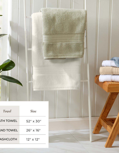 Load image into Gallery viewer, 100% Cotton Premium Bath Towel Set - Chiara Collection
