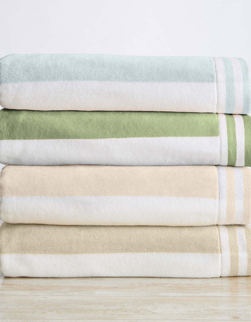 Load image into Gallery viewer, Striped Cabana Beach Towel - Edgartown Collection
