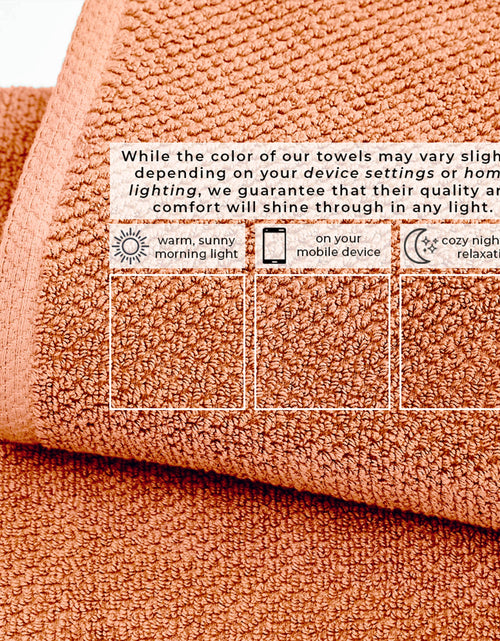 Load image into Gallery viewer, Cotton Textured Bath Towel Set - Acacia Collection
