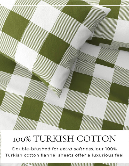 Load image into Gallery viewer, Turkish Cotton Flannel Sheet - Belle Collection
