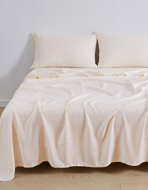 Load image into Gallery viewer, TENCEL™ Lyocell &amp; Linen Blend Sheet Set - Magdalena Collection
