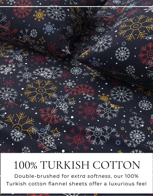 Load image into Gallery viewer, Turkish Cotton Flannel Sheet - Lakeview Collection
