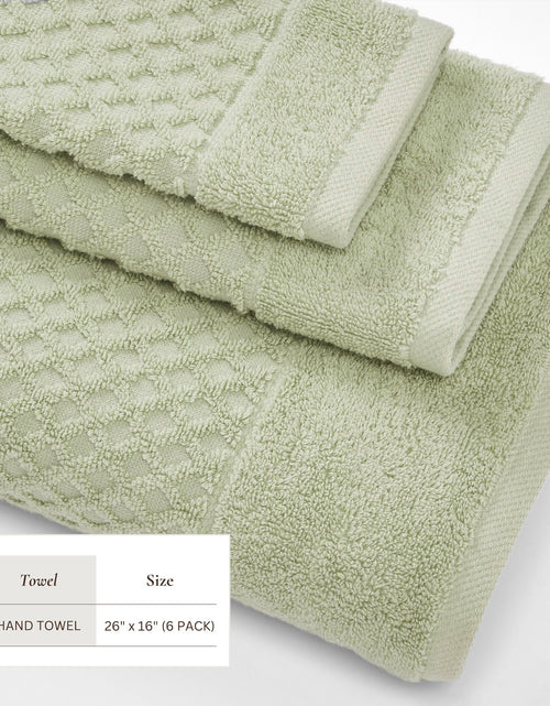 Load image into Gallery viewer, Cotton Diamond Waffle Weave Bath Towel Set - Grayson Collection
