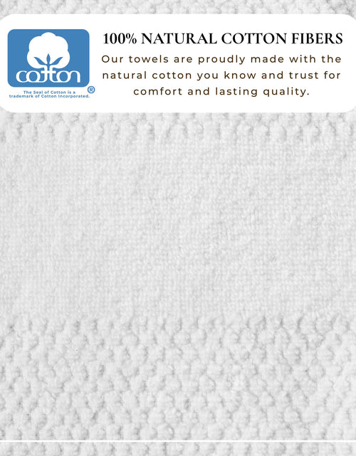 Load image into Gallery viewer, 100% Cotton Woven Texture Bath Towel Set - Marbella Collection
