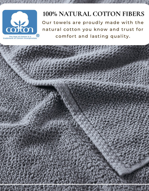 Load image into Gallery viewer, Cotton Textured Bath Towel Set - Acacia Collection
