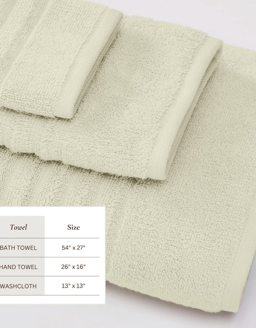 Load image into Gallery viewer, Luxury Combed Cotton Bath Towel Set - Karina Collection
