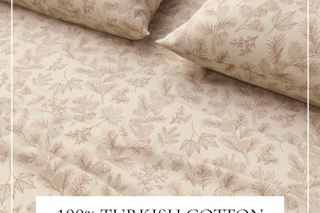 Turkish Cotton Flannel Sheet Set - Elevated Lodge Collection