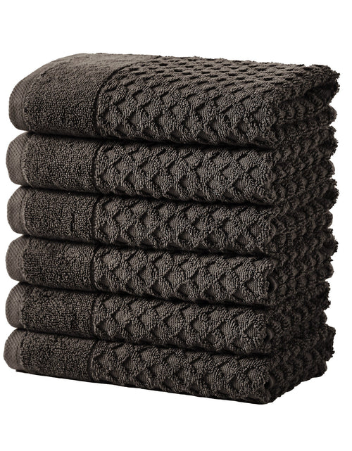 Load image into Gallery viewer, Cotton Diamond Waffle Weave Bath Towel Set - Grayson Collection
