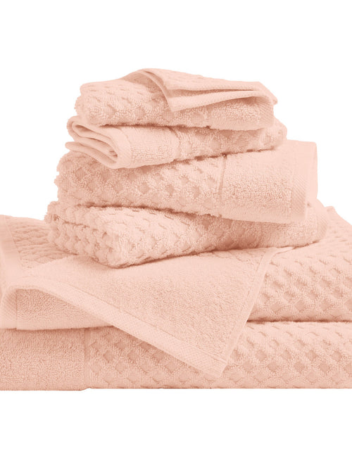 Load image into Gallery viewer, Cotton Diamond Waffle Weave Bath Towel Set - Grayson Collection
