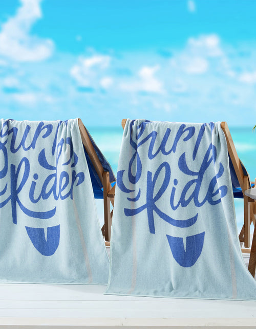 Load image into Gallery viewer, 2 Pack Vibrant Beach Towels - Boca Collection
