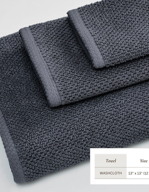 Load image into Gallery viewer, Cotton Textured Bath Towel Set - Acacia Collection
