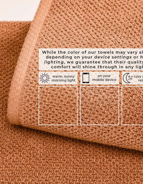 Load image into Gallery viewer, Cotton Textured Bath Towel Set - Acacia Collection
