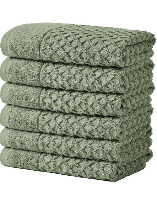 Load image into Gallery viewer, Cotton Diamond Waffle Weave Bath Towel Set - Grayson Collection
