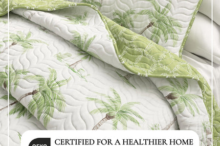 West Palm Trees Coastal Quilt Set - Coronado Collection