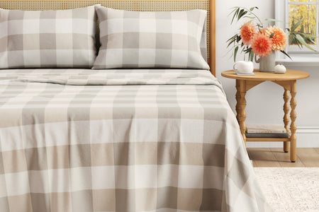 Turkish Cotton Flannel Sheet - Belle Collection