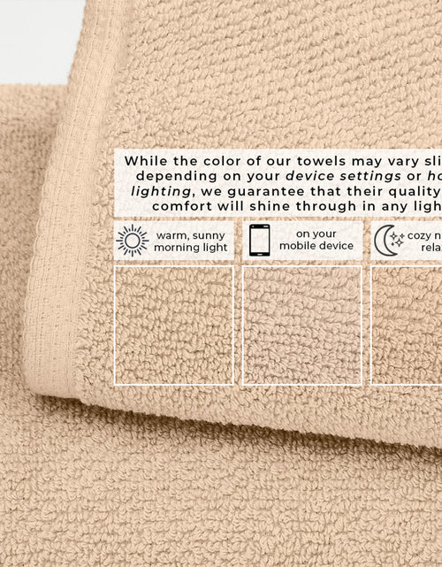 Load image into Gallery viewer, Cotton Textured Bath Towel Set - Acacia Collection
