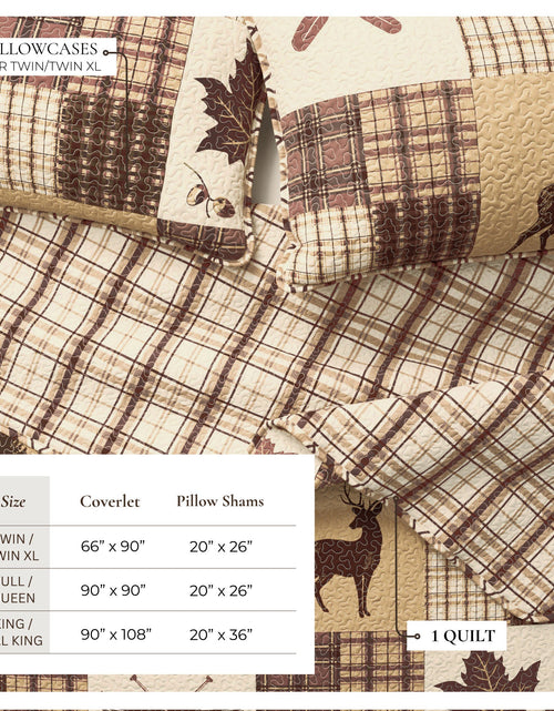 Load image into Gallery viewer, Redwood Lodge Quilt Set
