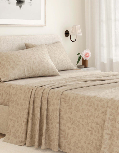 Load image into Gallery viewer, Turkish Cotton Flannel Sheet Set - Elevated Lodge Collection
