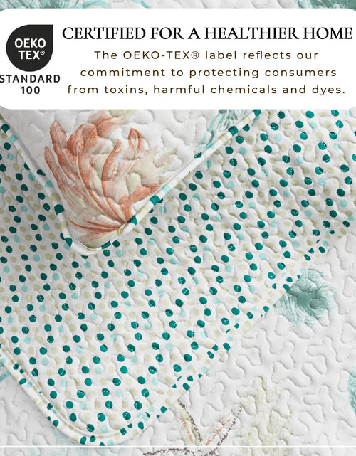 Load image into Gallery viewer, Key West Collection Coastal Quilt Set
