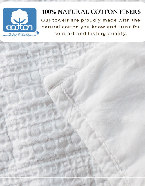 Load image into Gallery viewer, 100% Cotton Honeycomb Waffle Garment Washed Quilt Set - Genevieve Collection
