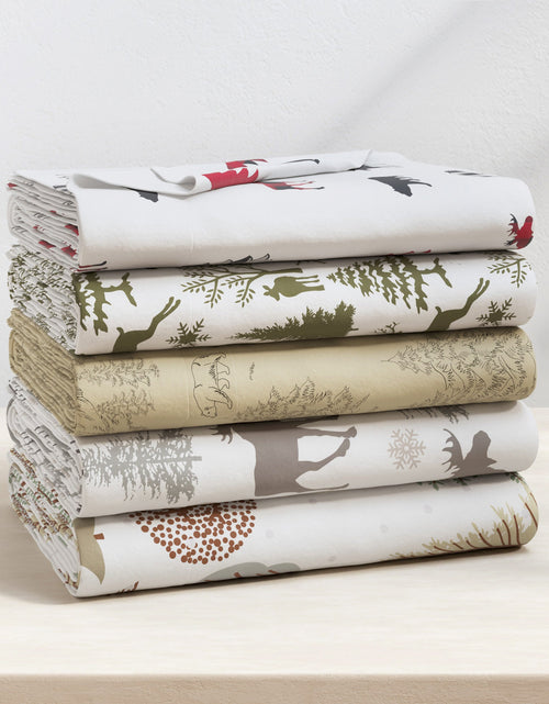 Load image into Gallery viewer, Turkish Cotton Flannel Sheet - Stratton Collection
