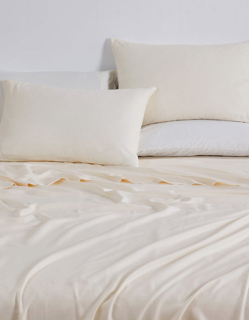 Load image into Gallery viewer, TENCEL™ Lyocell &amp; Linen Blend Sheet Set - Magdalena Collection
